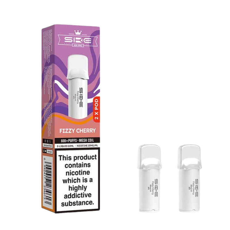 Fizzy Cherry SKE Crystal Pro Prefilled Vape Pods 20mg - 2PK