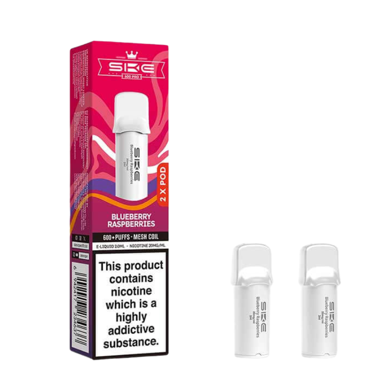 Blueberry Raspberries SKE Crystal Pro Prefilled Vape Pods 20mg - 2PK