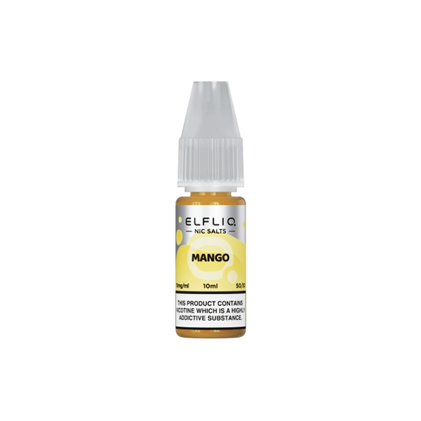 ELFLIQ By Elf Bar 10ml Nic Salt (50VG/50PG) 5mg