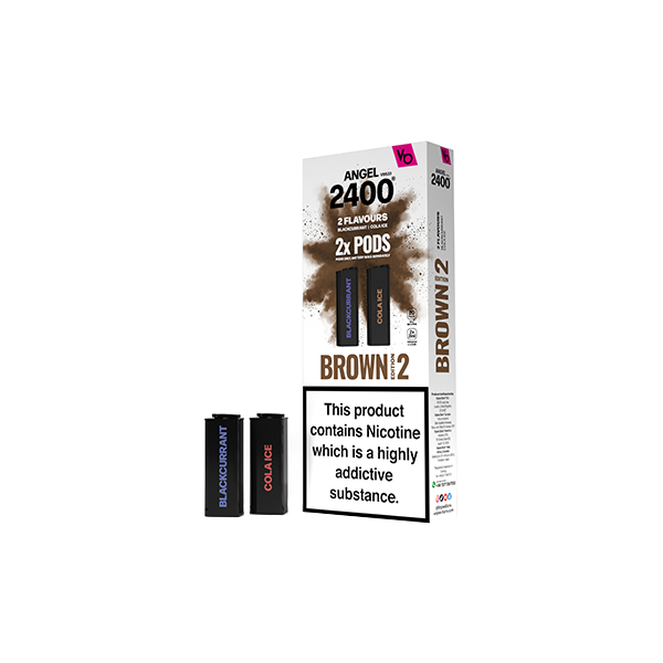 Vapes Bars Angel 2400 Prefilled Pods 2ml 20mg