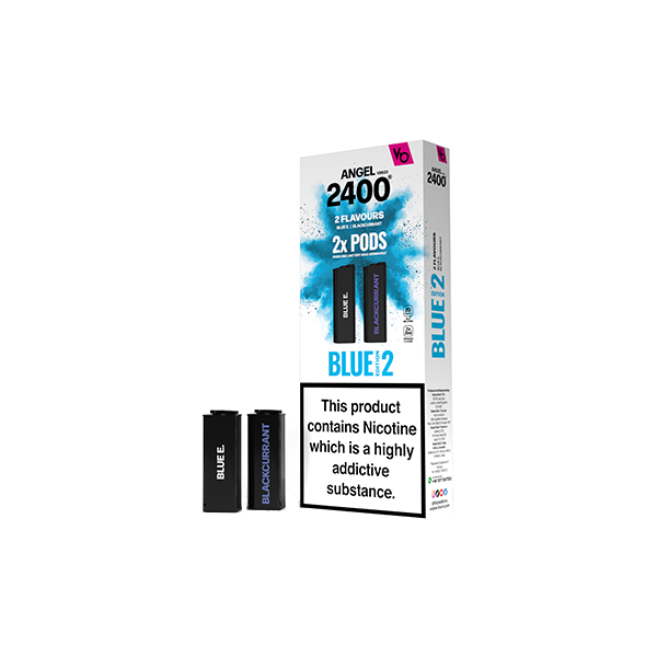 Vapes Bars Angel 2400 Prefilled Pods 2ml 20mg
