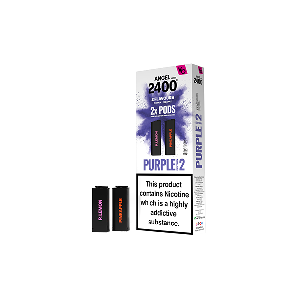 Vapes Bars Angel 2400 Prefilled Pods 2ml 20mg