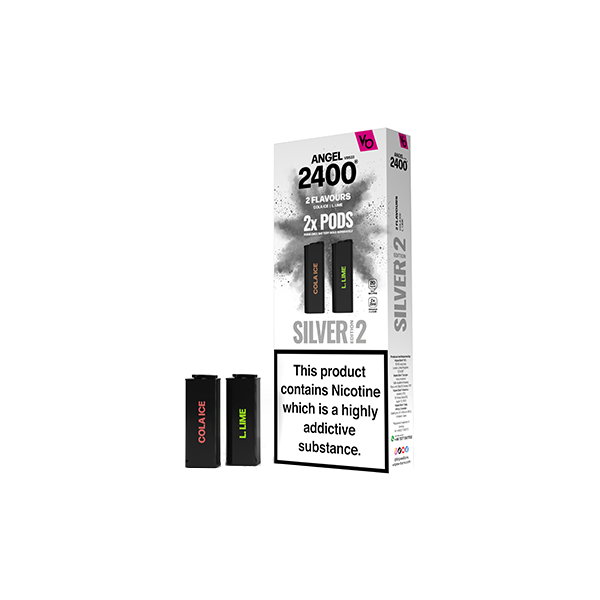 Vapes Bars Angel 2400 Prefilled Pods 2ml 20mg