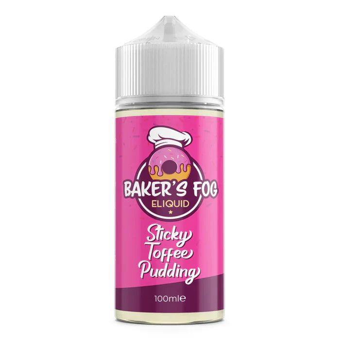 Sticky Toffee Pudding Baker's Fog Shortfill 100ml 0mg E-Liquid