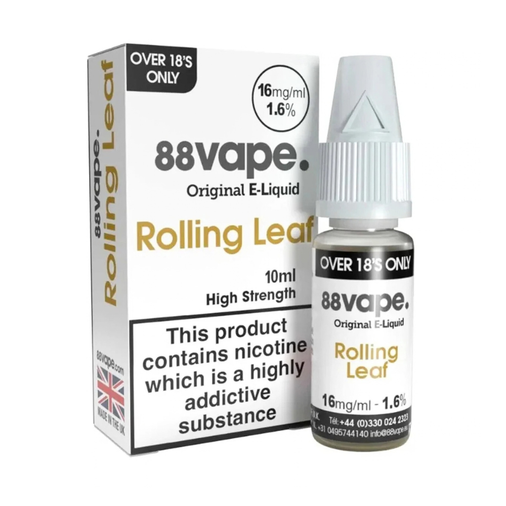 88vape Original Rolling Leaf Tobacco E-Liquid