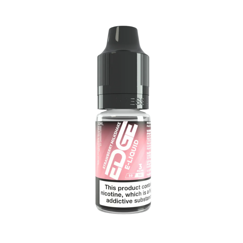 EDGE Strawberry Milkshake E-Liquid | 10ml Freebase 50/50