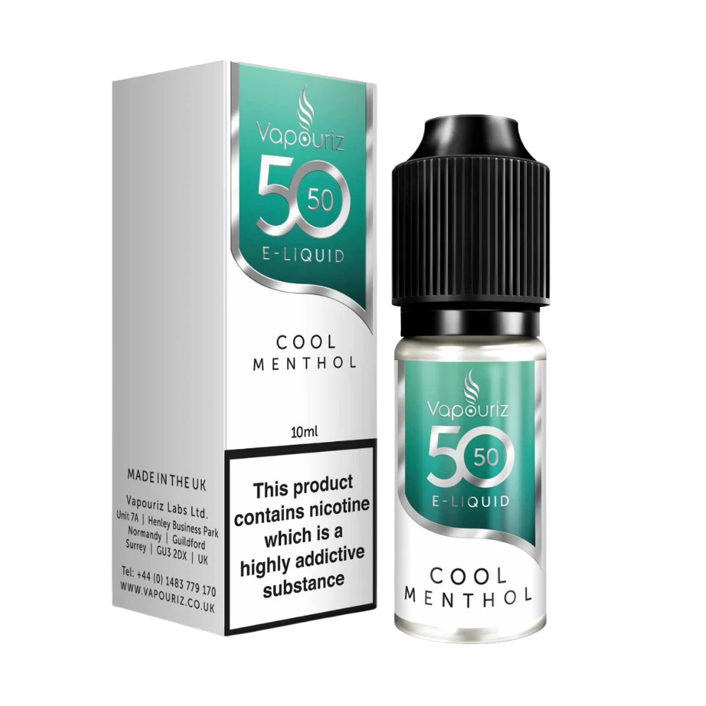 Cool Menthol Vapouriz 50/50 E-Liquid