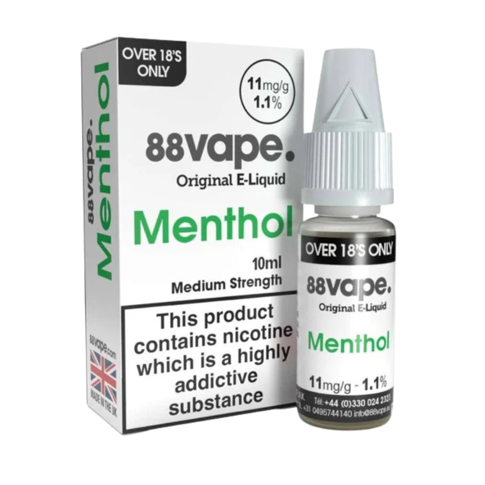 88Vape Original Menthol E-Liquid