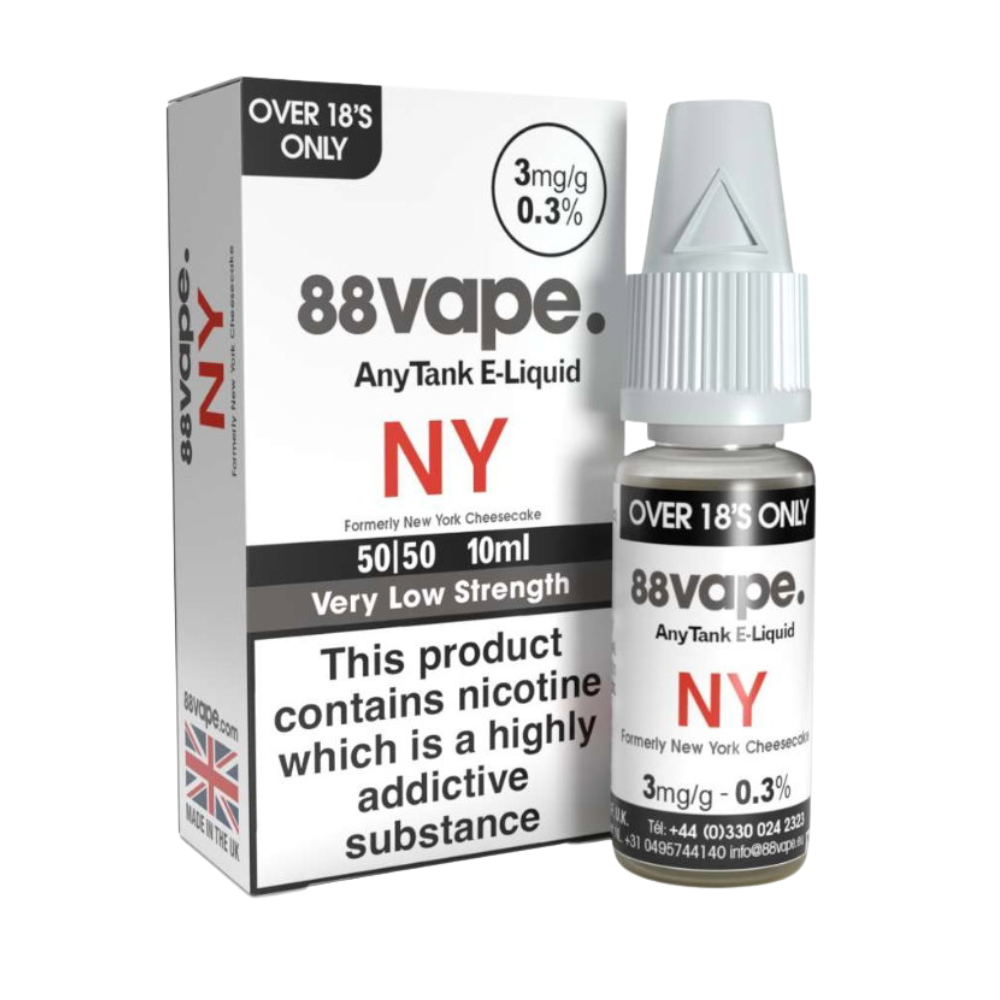 88vape Original New Yorker E-Liquid