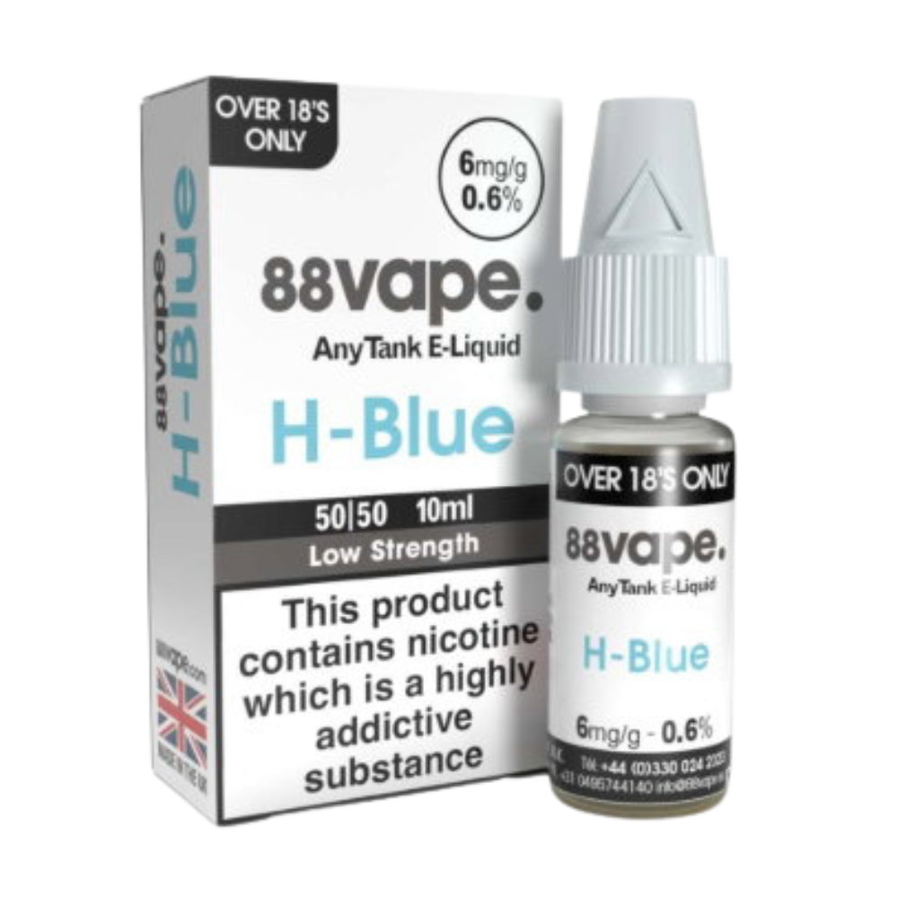 88vape Original H-Blue E-Liquid