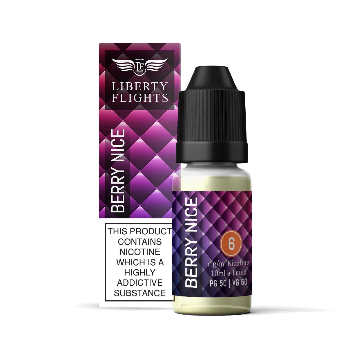 Berry Nice Liberty Flights XO E-Liquid - VAPOURS CLUB
