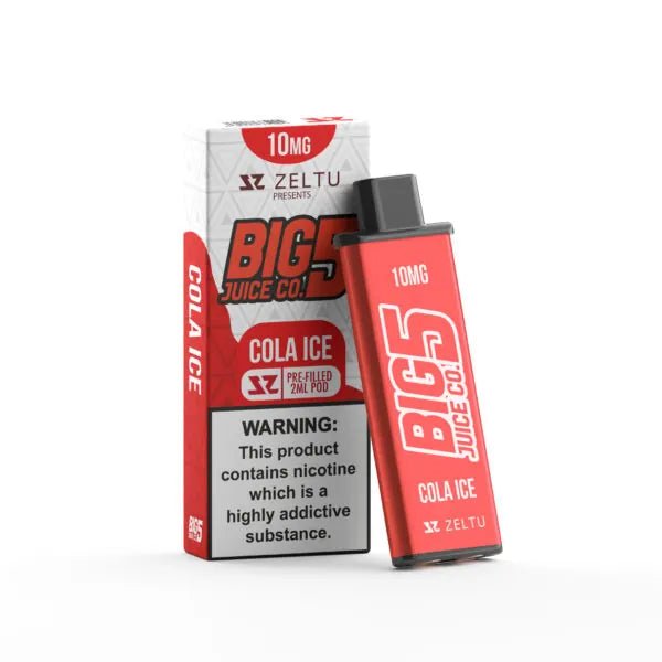 Big 5 – Cola Ice Prefilled Zeltu X3 Pod - VAPOURS CLUB