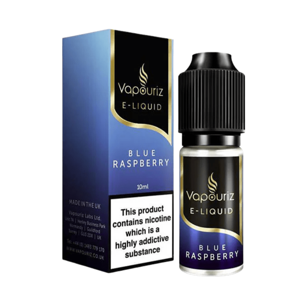 Blue Raspberry Vapouriz Premium E-Liquid - VAPOURS CLUB