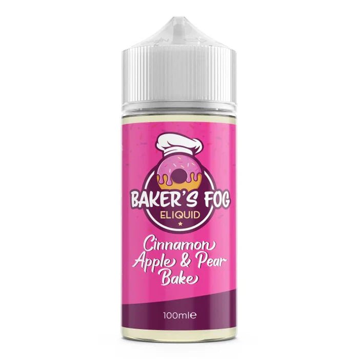 Cinnamon Apple Pear Baker's Fog Shortfill 100ml 0mg E-Liquid - VAPOURS CLUB