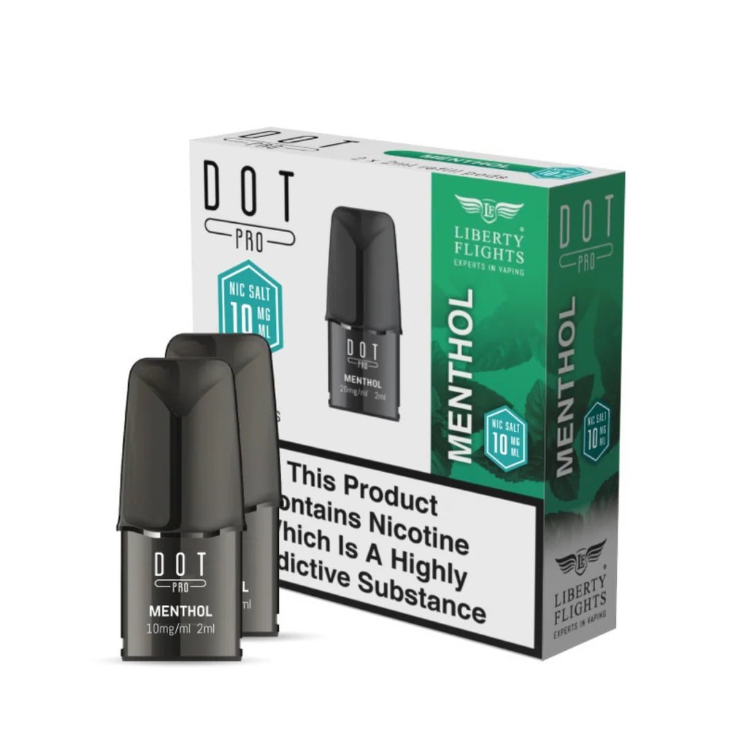 DOT PRO Menthol Refill Pods - VAPOURS CLUB