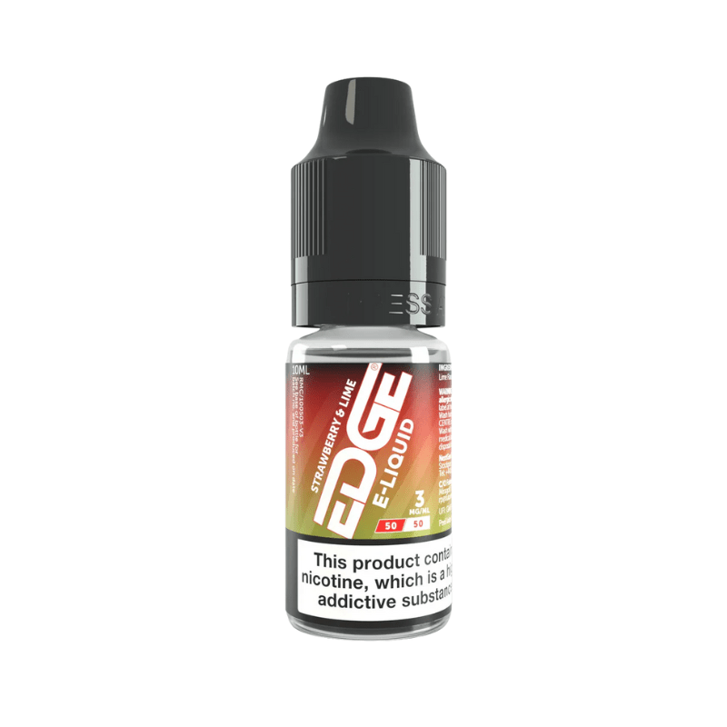 EDGE Strawberry & Lime E-Liquid | 10ml Freebase 50/50 - VAPOURS CLUB