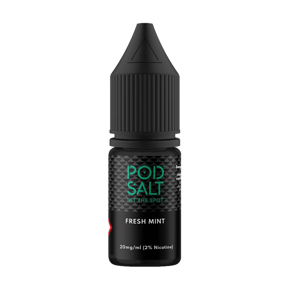 Fresh Mint Nic Salt E-Liquid By POD SALT - VAPOURS CLUB