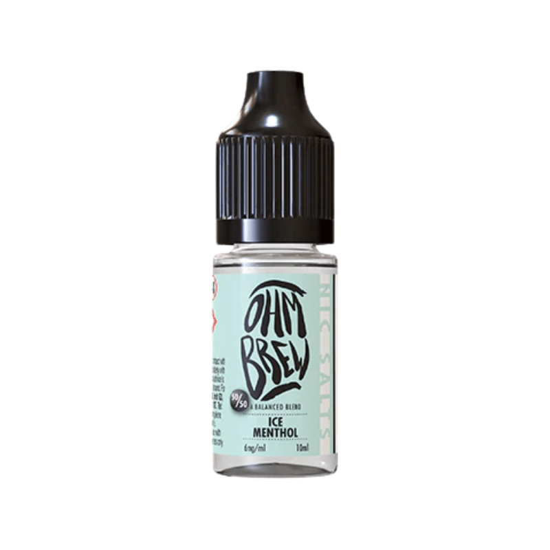 Ice Menthol Ohm Brew Nic Salt 50/50 E-Liquid - VAPOURS CLUB