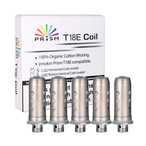 Innokin Prism T18E Coil - 1.5 Ohm (Fully Compatible Vype E Tank Pro) - VAPOURS CLUB