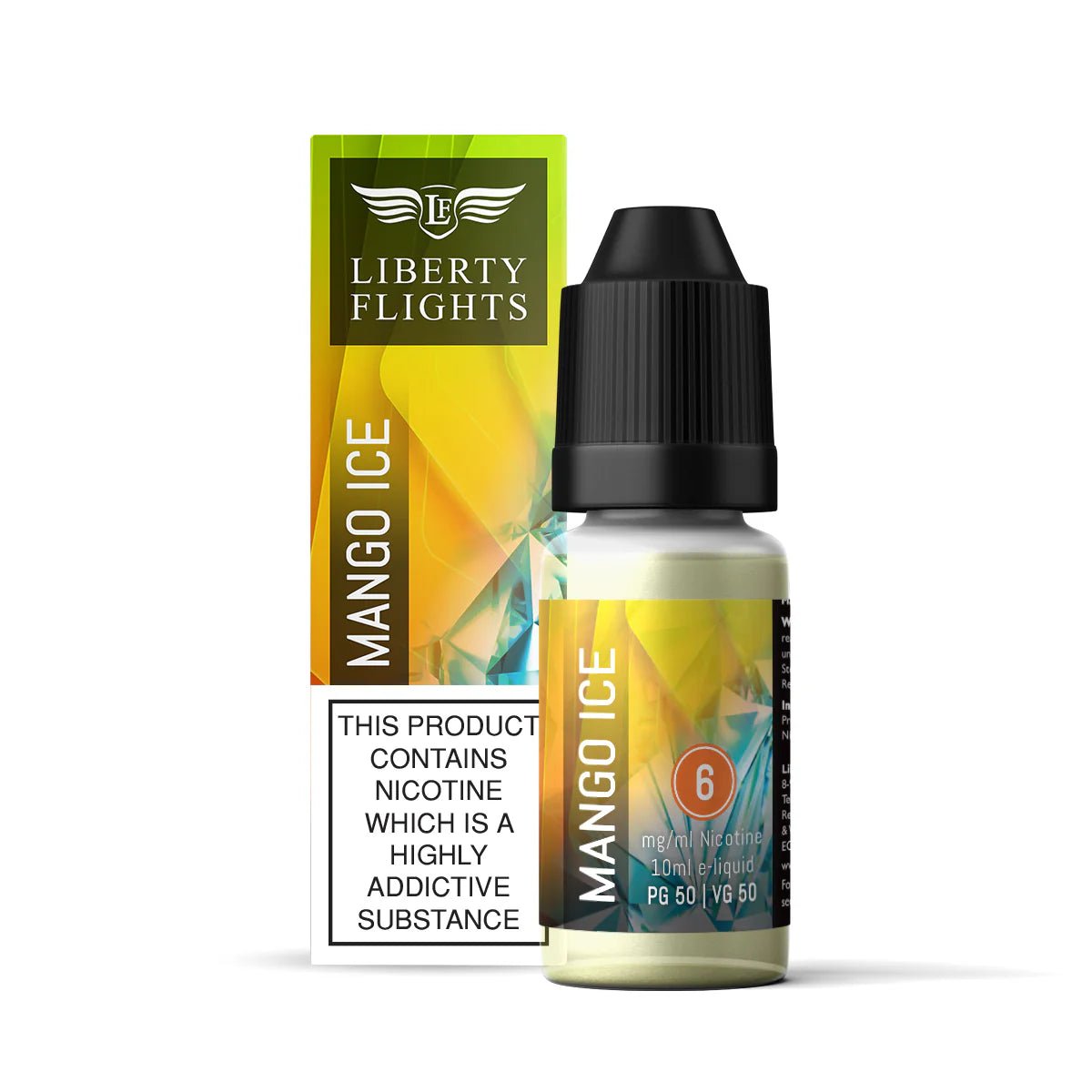 Mango Ice Liberty Flights XO E-Liquid - VAPOURS CLUB
