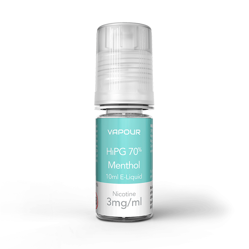 Menthol Vapour High PG E Liquid - VAPOURS CLUB