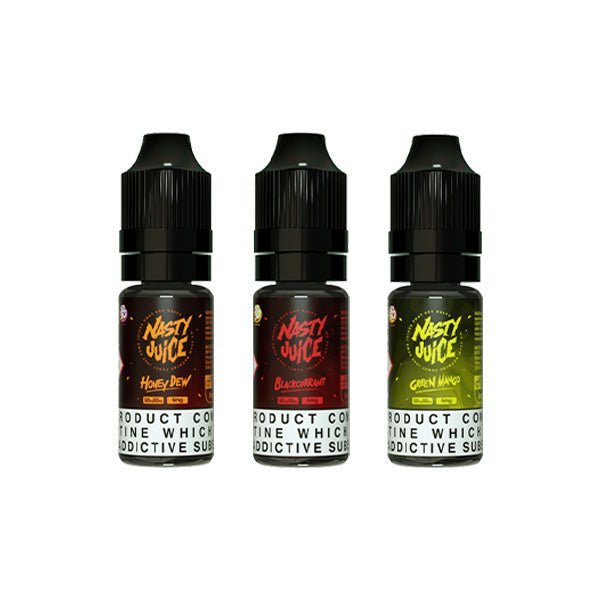 Nasty 50/50 18mg 10ml E - Liquids (50VG/50PG) - PRONTO VAPES