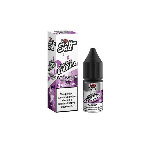 New! I VG Salt 20mg 10ml Nic Salt (50VG/50PG) - PRONTO VAPES