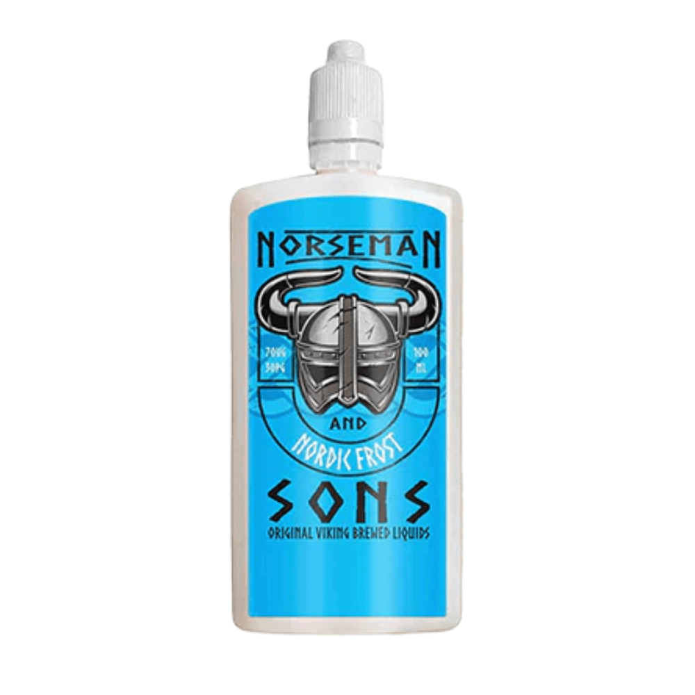 Nordic Frost Norseman & Sons Shortfill E-Liquid 100ml - VAPOURS CLUB