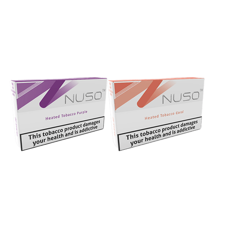 NUSO Heated Tobacco Sticks Strength 3 - 20 Sticks - PRONTO VAPES