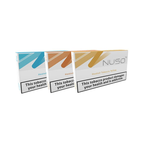NUSO Heated Tobacco Sticks Strength 4 - 20 Sticks - PRONTO VAPES