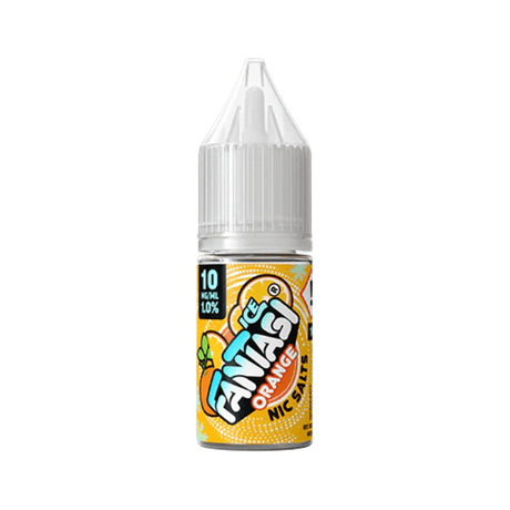 Orange Fantasi Ice Nic Salt 10ml E - Liquid 50/50 - PRONTO VAPES