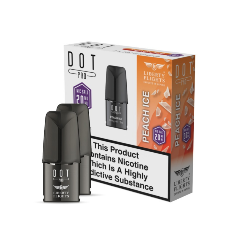 DOT PRO Peach Ice Refill Pods