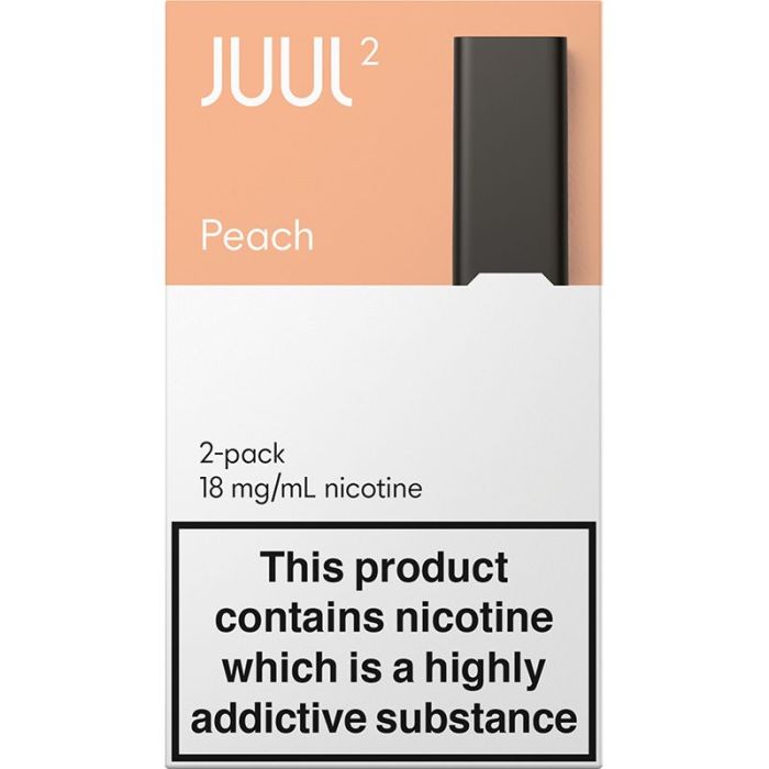 Peach JUUL2 18mg Pods