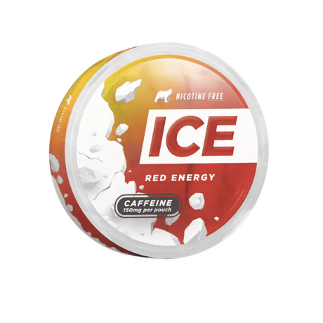 Red Energy 150mg Ice Range Caffeine Pouches - 20 Pouches - PRONTO VAPES