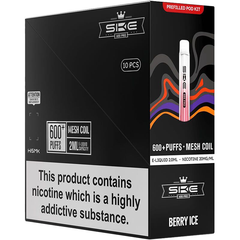 SKE Replacement Pro Vape Kit | 10 Pack (Full Box) - VAPOURS CLUB