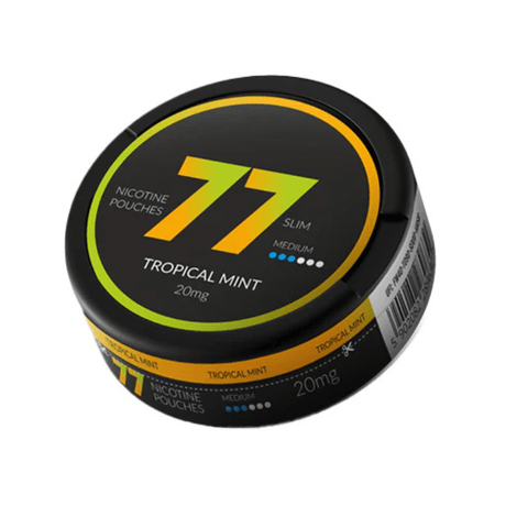 Tropical Mint 77 Slim Nicotine Snus Pouches 20mg - 20 Pouches - PRONTO VAPES