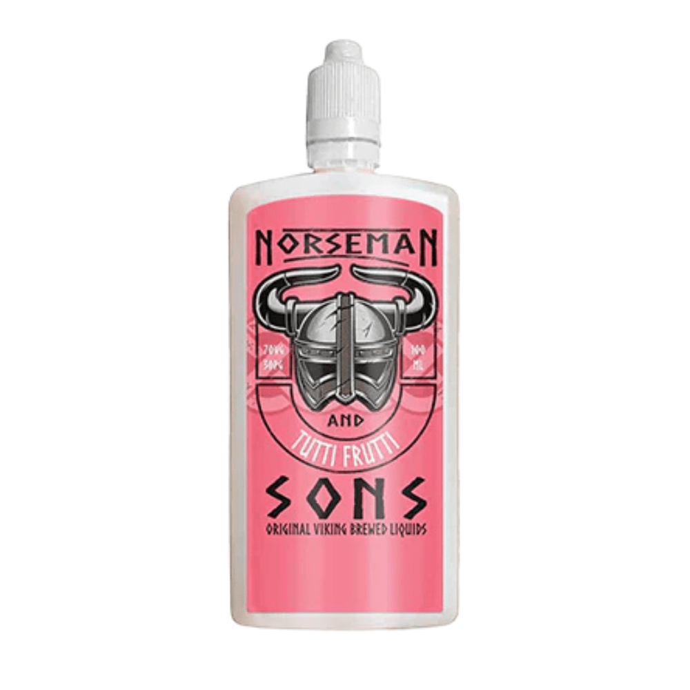 Tutti Frutti Norseman & Sons Shortfill E-Liquid 100ml - VAPOURS CLUB