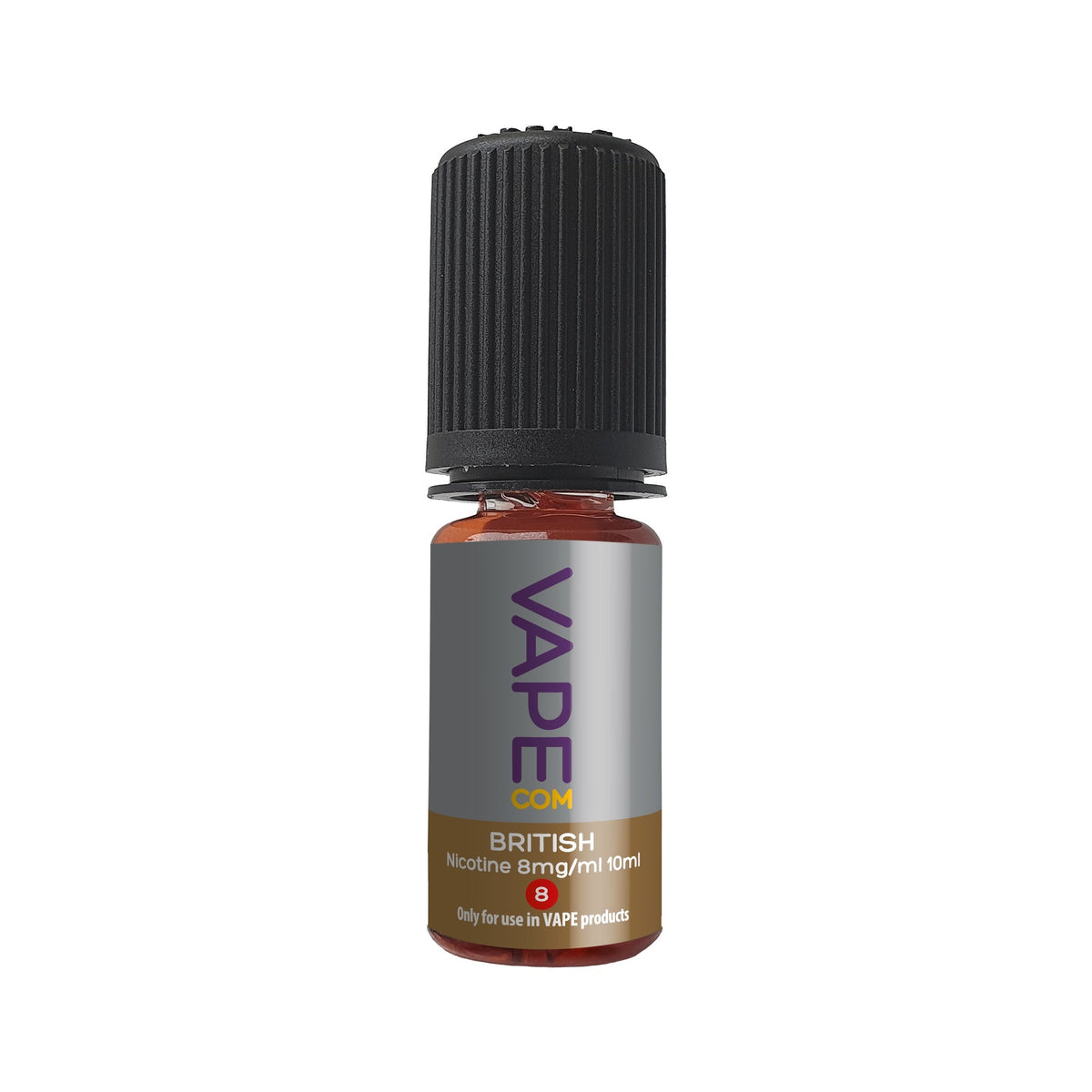 VAPEcom British Tobacco E-Liquid | 10ml Freebase | Original VIP Flavour - VAPOURS CLUB