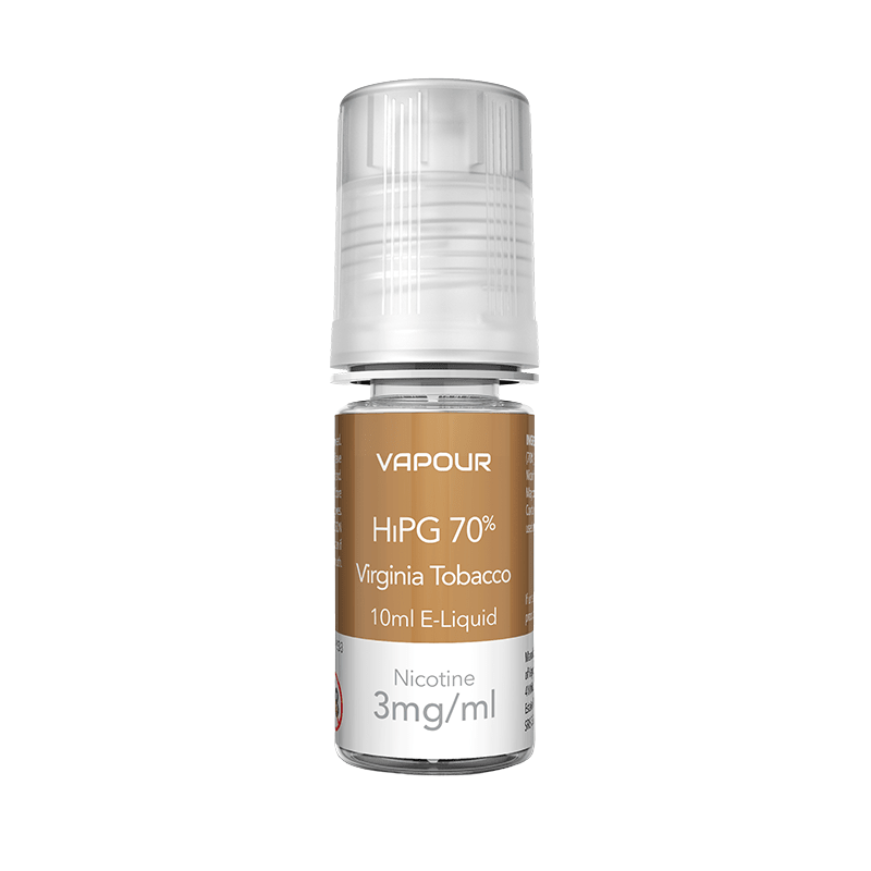 Virginia Tobacco Vapour High PG E Liquid - VAPOURS CLUB