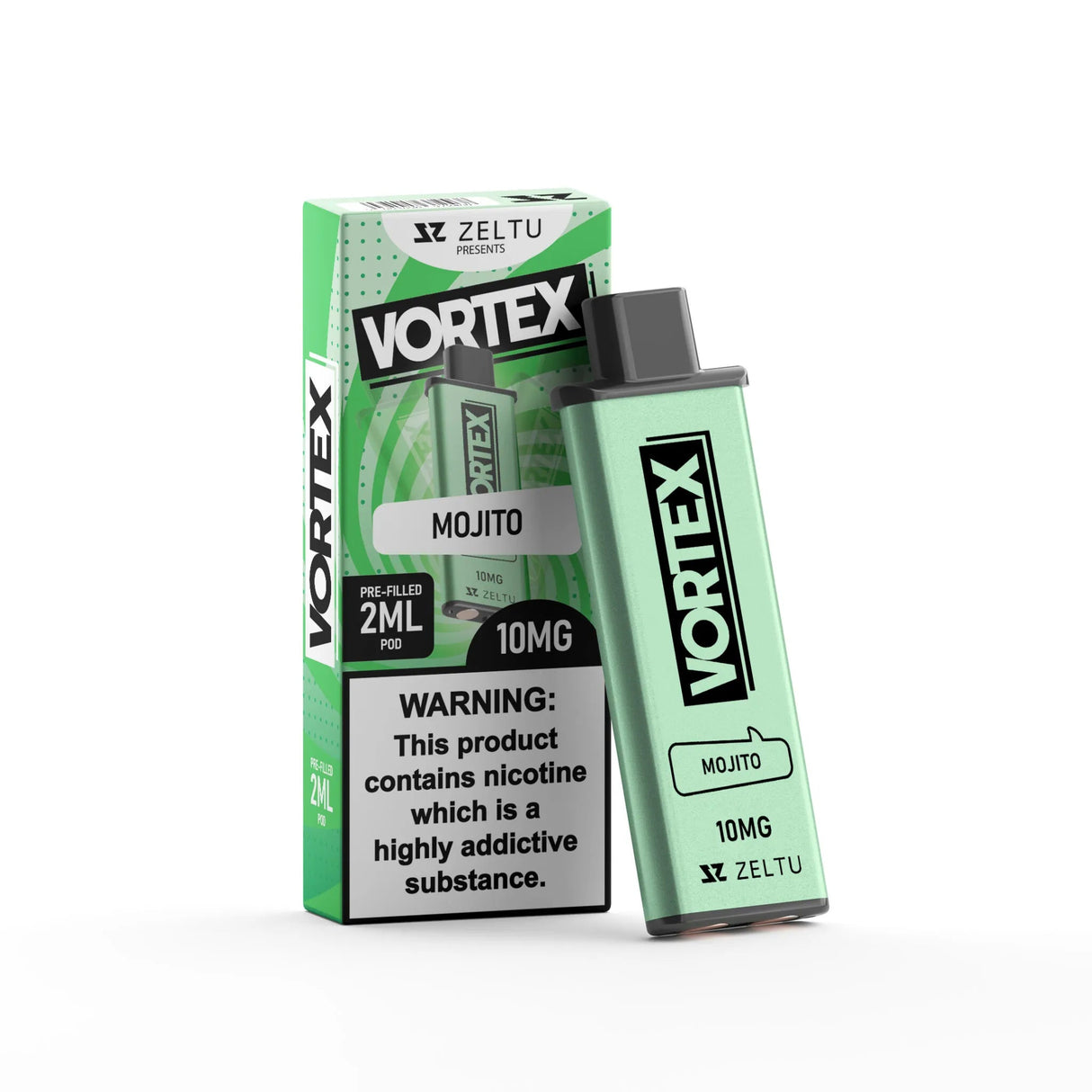 Vortex – Mojito Prefilled Zeltu X3 Pod - VAPOURS CLUB
