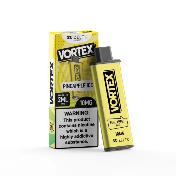 Vortex – Pineapple Ice Prefilled Zeltu X3 Pod - VAPOURS CLUB