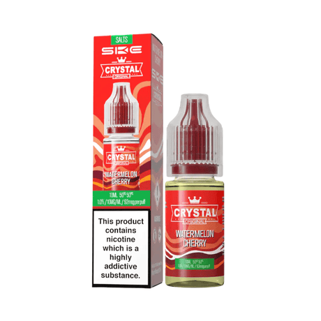 Watermelon Cherry SKE Crystal Nic Salt 10ml E - Liquid 50/50 - PRONTO VAPES