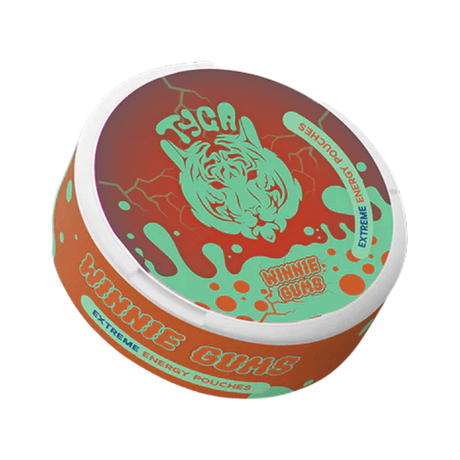 Winnie Gums 100mg Tyga Caffeine Pouches - 20 Pouches - PRONTO VAPES