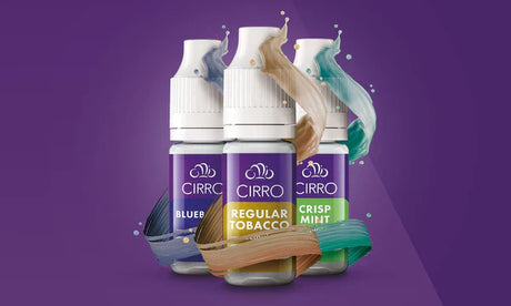 Cirro e-liquid new flavour names - Dark Cherry and Crisp Mint