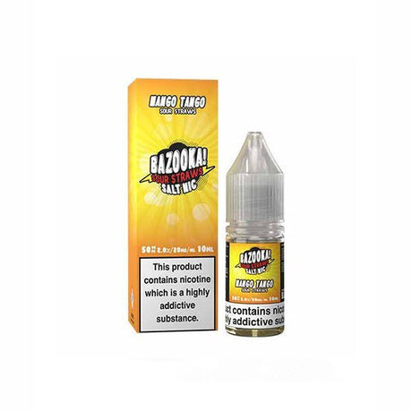 10mg Bazooka Sour Straws 10ml Nic Salts (50VG/50PG) - PRONTO VAPES