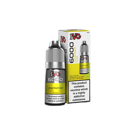 10mg I VG 6000 10ml Nic Salts (50VG/50PG) - PRONTO VAPES