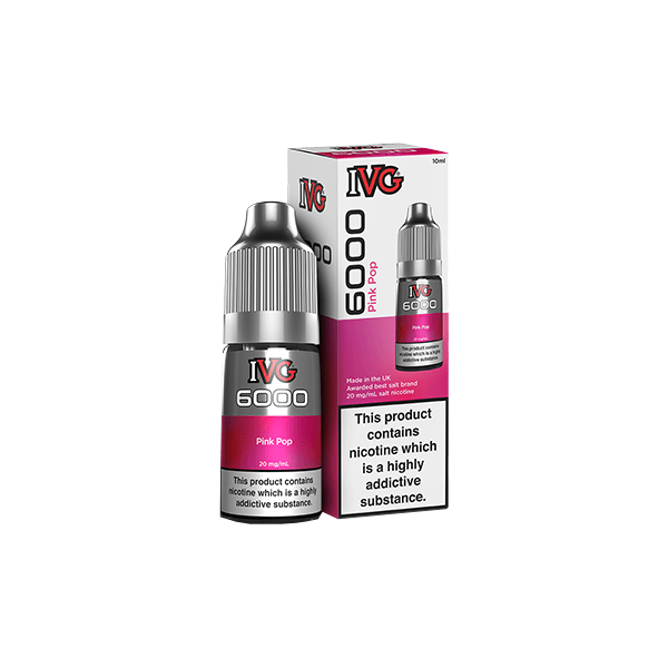 10mg I VG 6000 10ml Nic Salts (50VG/50PG) - PRONTO VAPES