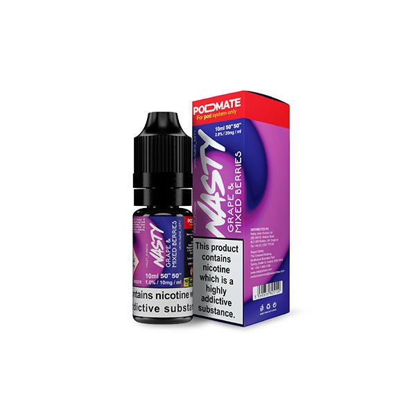 10mg Nasty Pod Mate 10ml Nic Salts (50VG/50PG) - PRONTO VAPES
