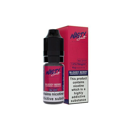 10mg Nasty Salts 10ml Nic Salts (50VG/50PG) - PRONTO VAPES
