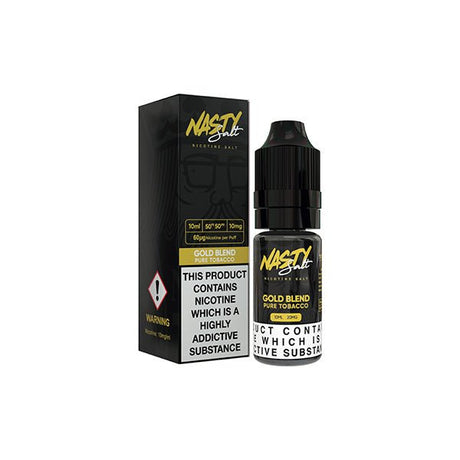 10mg Nasty Salts 10ml Nic Salts (50VG/50PG) - PRONTO VAPES
